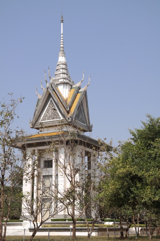 Gedächtnis-Stupa im Choeung Ek Killingfield - Phnom Penh