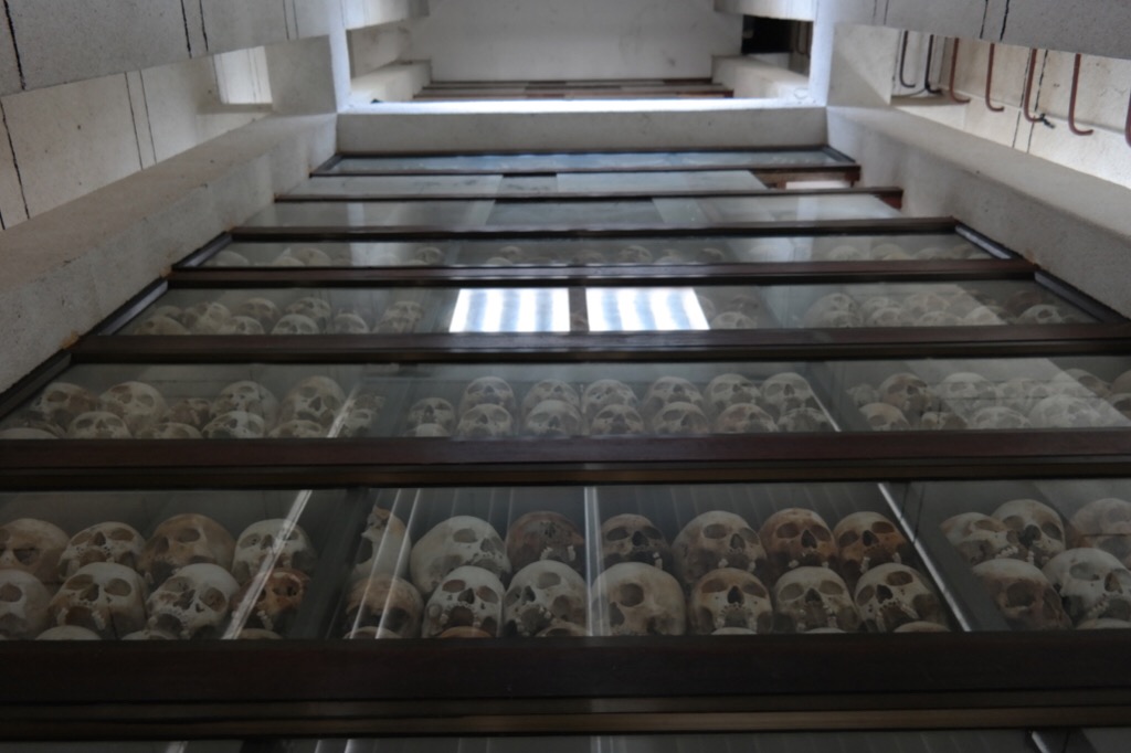 Gedächtnis-Stupa im Choeung Ek Killingfield - Phnom Penh