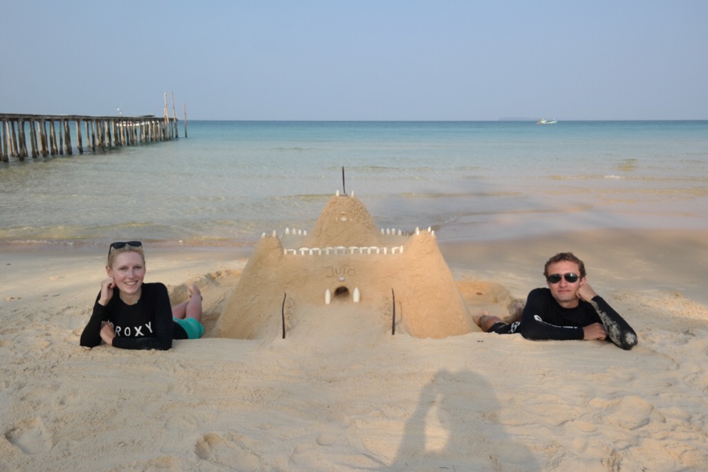 Kleine Sandburg - Koh Rong Sanloem
