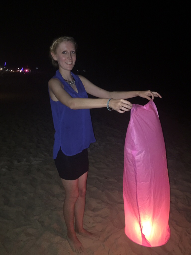 Geburtstags-Himmelslaterne - Sihanoukville