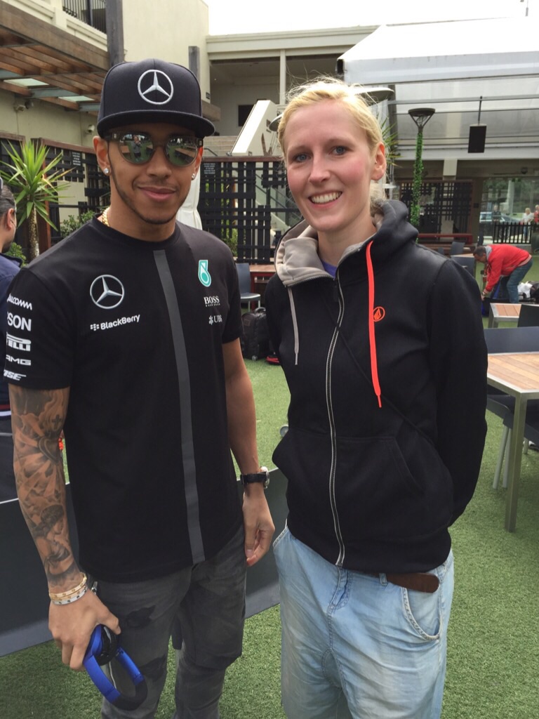 Lewis Hamilton - St. Kilda
