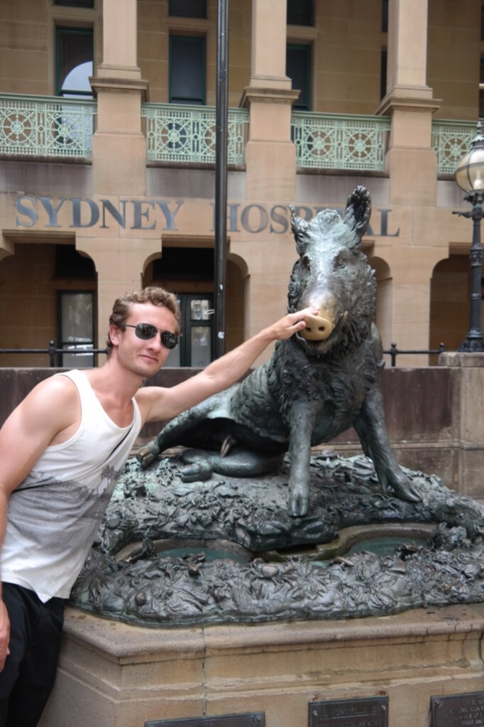 Soll uns weiteres Glück bescheren - Sydney 