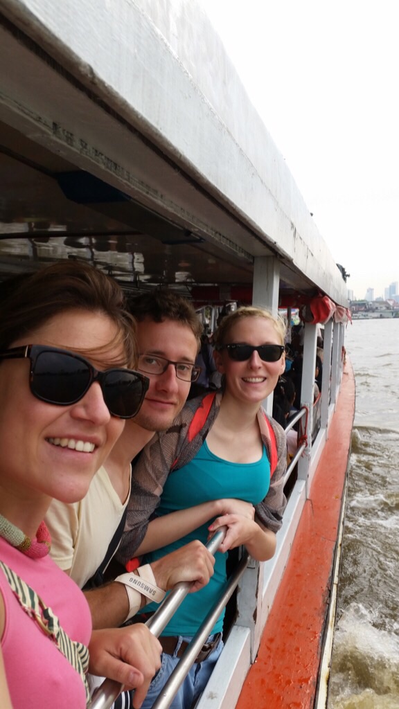 Bootfahrt mit Vroni - Bangkok 