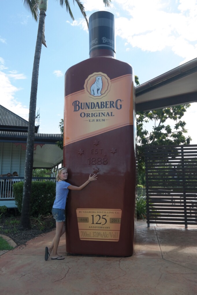Rum trinken - Bundaberg