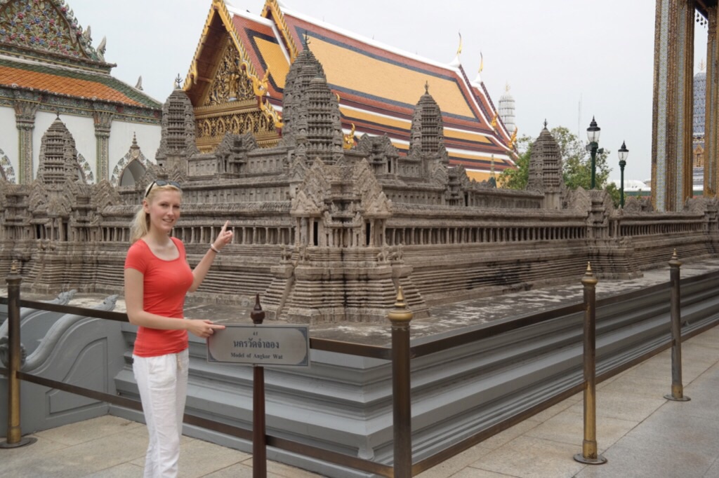 Angkor Wat Modell im Königspalast - Bangkok